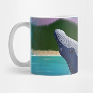 Humpback Whale at Sunset Original Mug